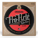 D'ADDARIO EJ49 PRO-ARTE BLACK NYLON NORMAL TENSION струни для класичної гітари